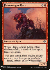 Flametongue Kavu [Mystery Booster] | Impulse Games and Hobbies