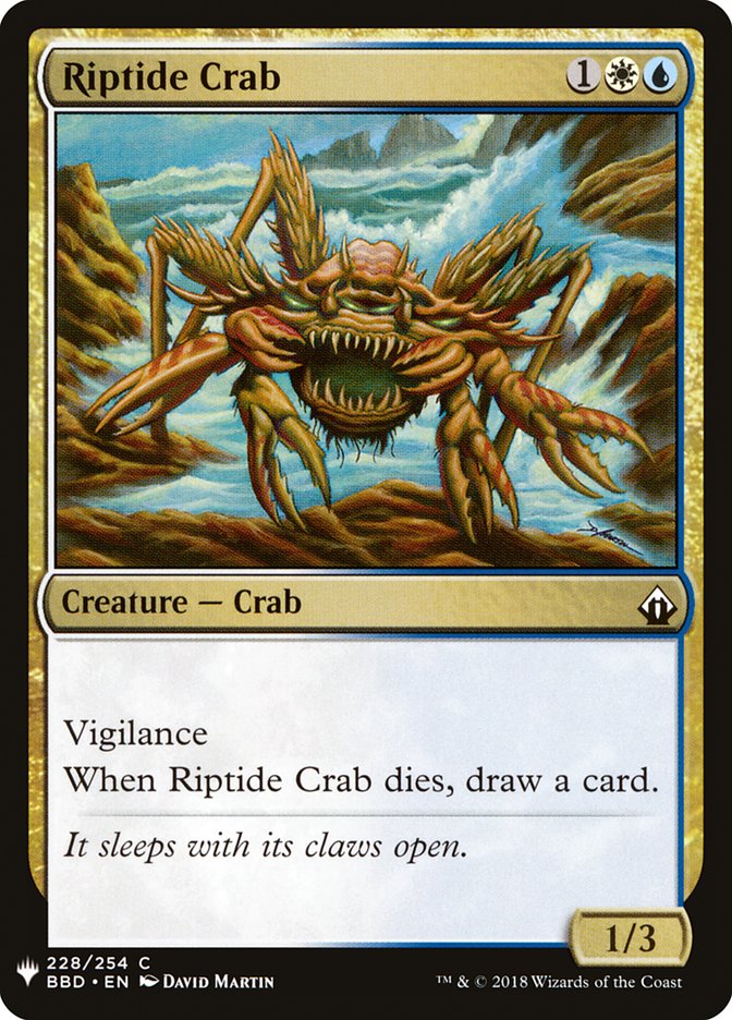 Riptide Crab [Mystery Booster] | Impulse Games and Hobbies