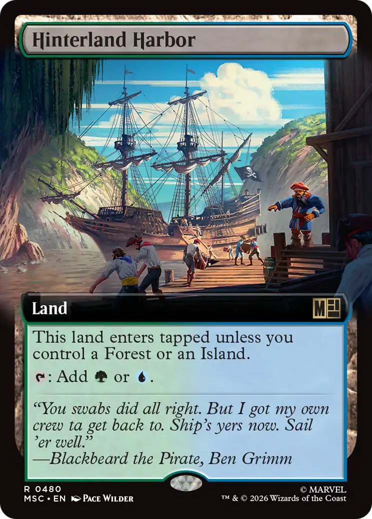 Hinterland Harbor (Extended Art) [Marvel Super Heroes Commander] | Impulse Games and Hobbies