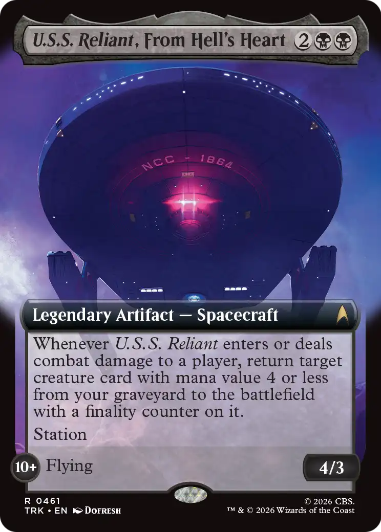 U.S.S. Reliant, From Hell's Heart (Extended Art) [Star Trek] | Impulse Games and Hobbies
