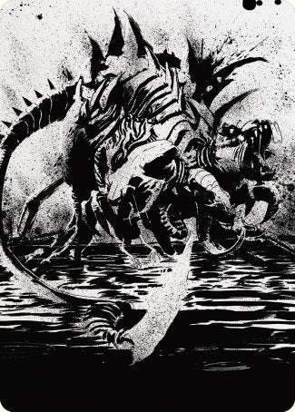 Karumonix, the Rat King Art Card [Phyrexia: All Will Be One Art Series] | Impulse Games and Hobbies