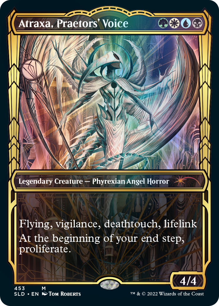 Atraxa, Praetors' Voice (Showcase Gilded Foil) [Secret Lair Drop Series] | Impulse Games and Hobbies