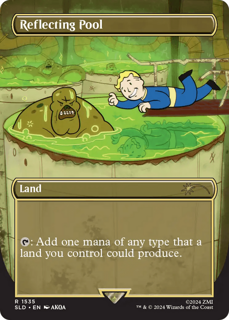 Reflecting Pool (Rainbow Foil) [Secret Lair Drop Series] | Impulse Games and Hobbies