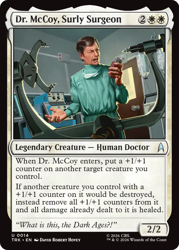 Dr. McCoy, Surly Surgeon [Star Trek] | Impulse Games and Hobbies