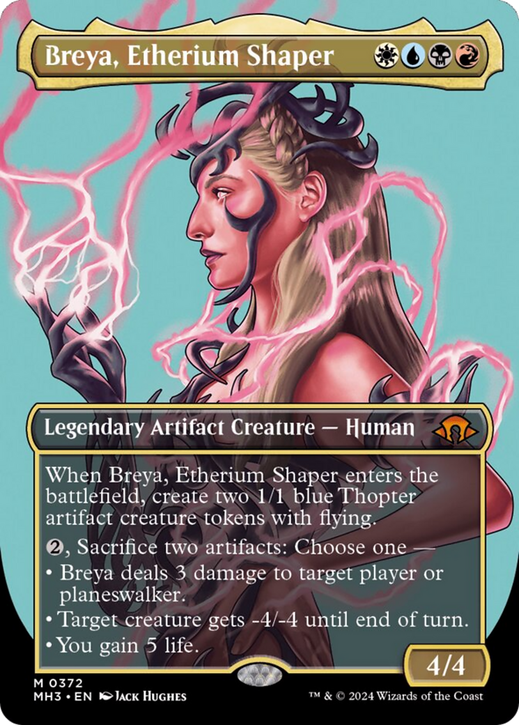 Breya, Etherium Shaper (Borderless) [Modern Horizons 3] | Impulse Games and Hobbies