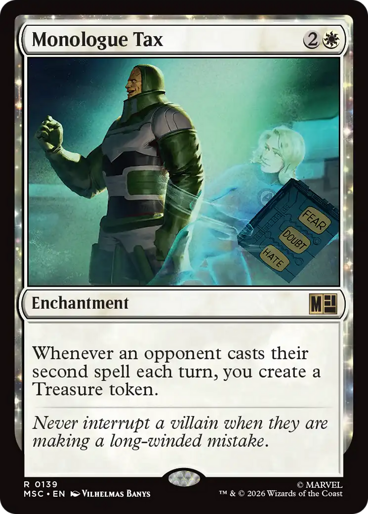 Monologue Tax [Marvel Super Heroes Commander] | Impulse Games and Hobbies