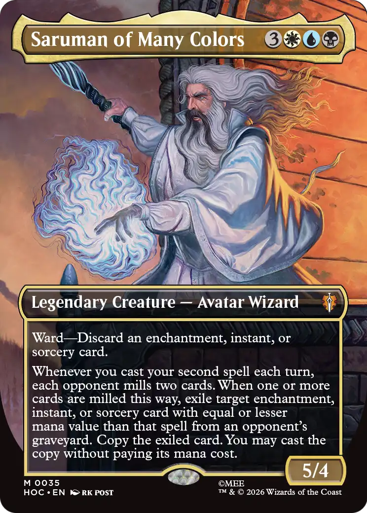 Saruman of Many Colors (Borderless) [The Hobbit: Eternal-Legal] | Impulse Games and Hobbies