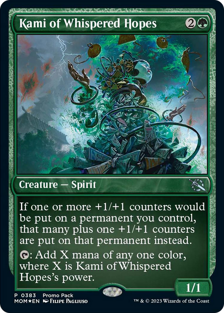 Kami of Whispered Hopes (Promo Pack) [March of the Machine Promos] | Impulse Games and Hobbies