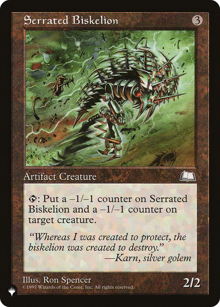 Serrated Biskelion [The List Reprints] | Impulse Games and Hobbies