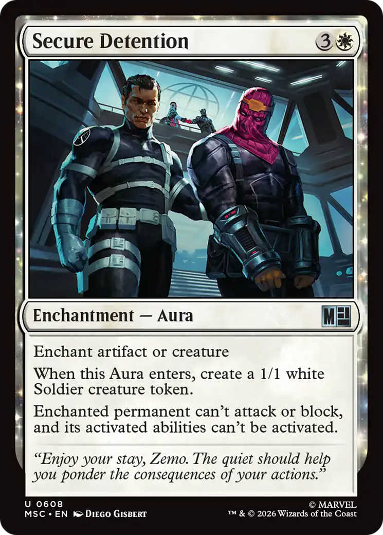 Secure Detention [Marvel Super Heroes Commander] | Impulse Games and Hobbies