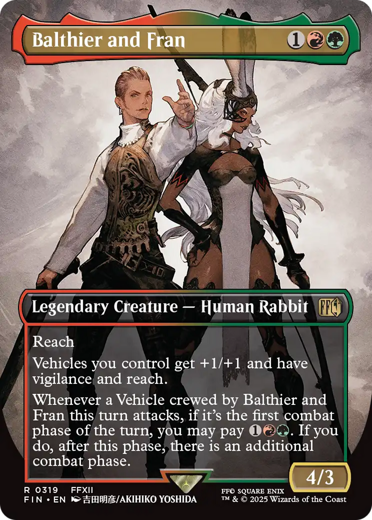 Balthier and Fran (Borderless) (0319) [FINAL FANTASY] | Impulse Games and Hobbies