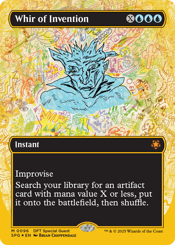 Whir of Invention (Borderless) (First-Place Foil) [Aetherdrift Special Guests] | Impulse Games and Hobbies