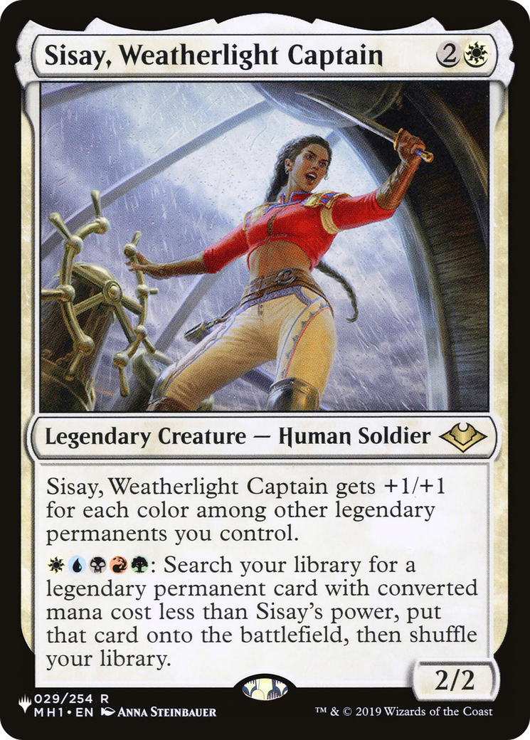 Sisay, Weatherlight Captain [Secret Lair: From Cute to Brute] | Impulse Games and Hobbies