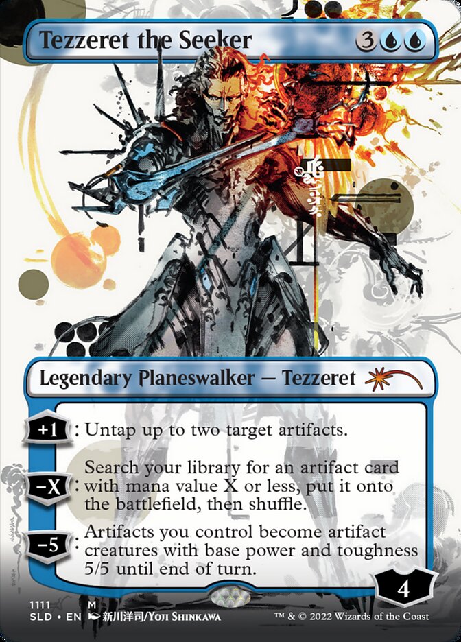 Tezzeret the Seeker (Borderless) [Secret Lair Drop Series] | Impulse Games and Hobbies