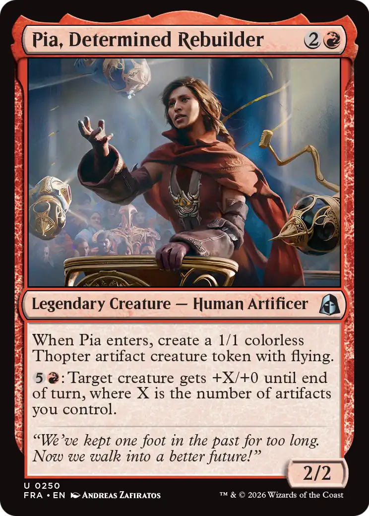 Pia, Determined Rebuilder [Reality Fracture] | Impulse Games and Hobbies