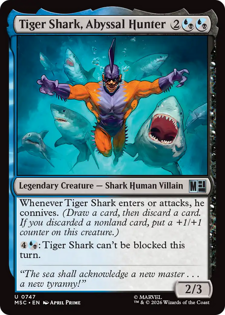 Tiger Shark, Abyssal Hunter [Marvel Super Heroes Commander] | Impulse Games and Hobbies