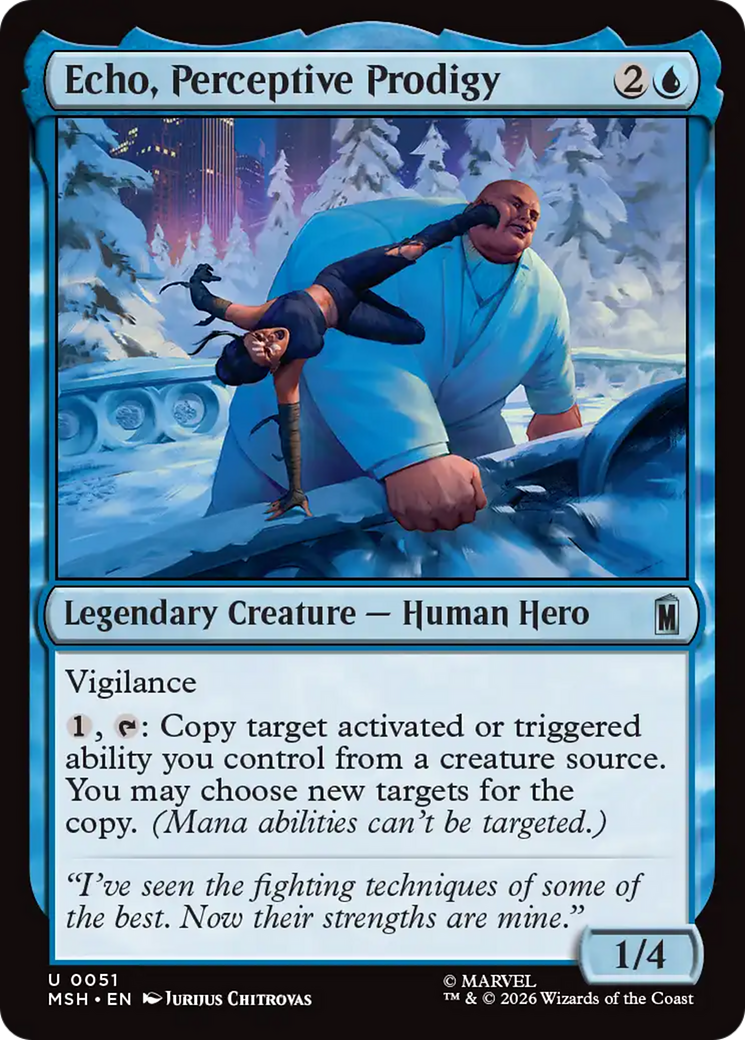 Echo, Perceptive Prodigy [Marvel Super Heroes] | Impulse Games and Hobbies
