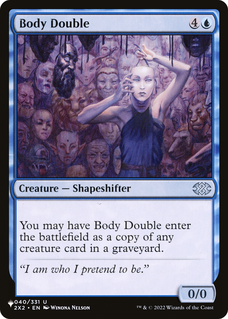 Body Double [The List] | Impulse Games and Hobbies