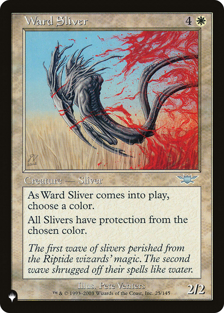 Ward Sliver [The List Reprints] | Impulse Games and Hobbies