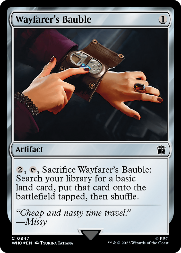 Wayfarer's Bauble (Surge Foil) [Doctor Who] | Impulse Games and Hobbies