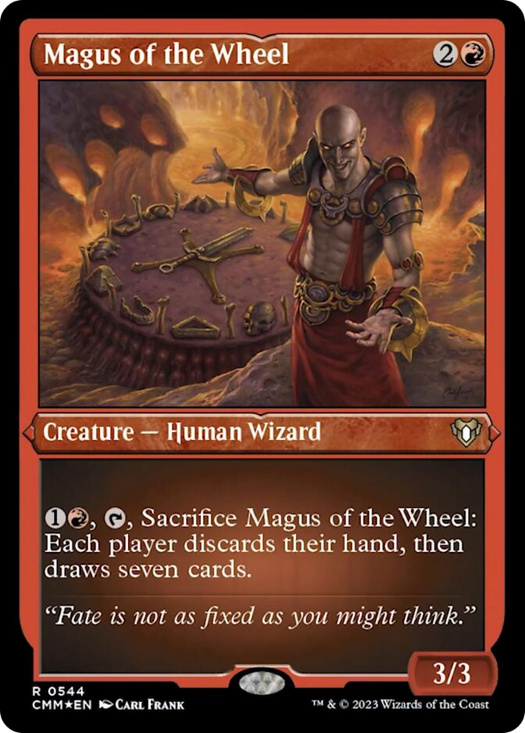 Magus of the Wheel (Foil Etched) [Commander Masters] | Impulse Games and Hobbies