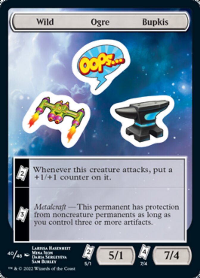 Wild Ogre Bupkis [Unfinity Stickers] | Impulse Games and Hobbies