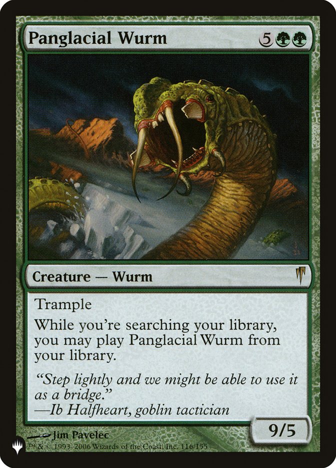 Panglacial Wurm [The List] | Impulse Games and Hobbies