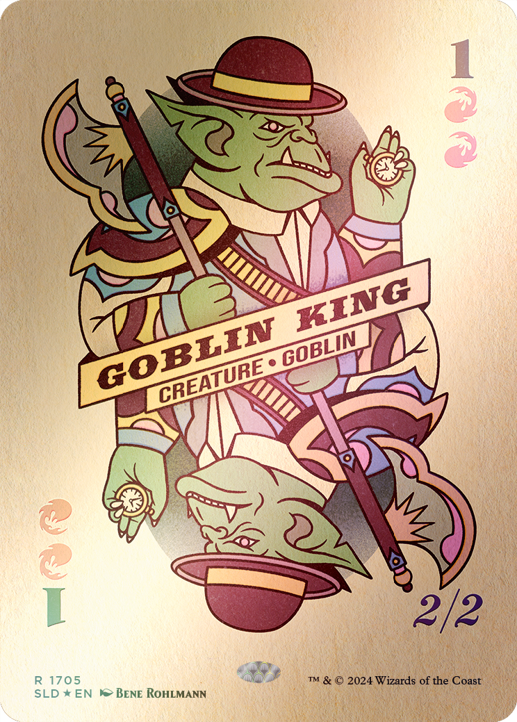 Goblin King (1705) (Rainbow Foil) [Secret Lair Drop Series] | Impulse Games and Hobbies