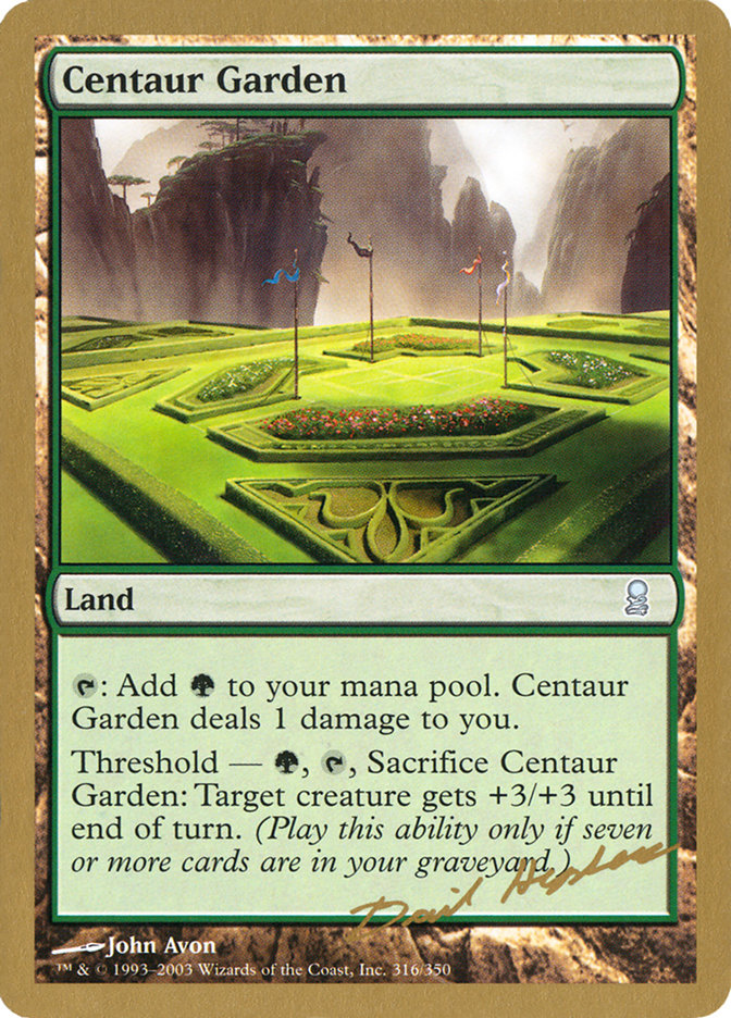 Centaur Garden (Dave Humpherys) [World Championship Decks 2003] | Impulse Games and Hobbies