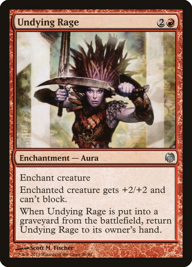 Undying Rage [Duel Decks: Heroes vs. Monsters] | Impulse Games and Hobbies