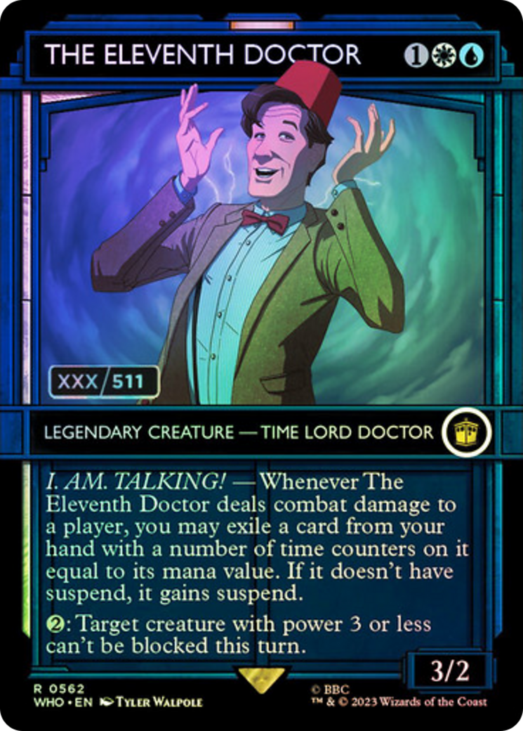 The Eleventh Doctor (Serial Numbered) [Doctor Who] | Impulse Games and Hobbies