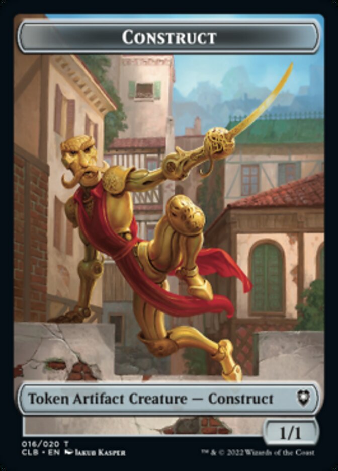 Construct Token [Commander Legends: Battle for Baldur's Gate Tokens] | Impulse Games and Hobbies