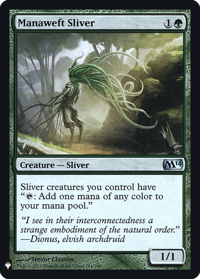 Manaweft Sliver [Mystery Booster] | Impulse Games and Hobbies