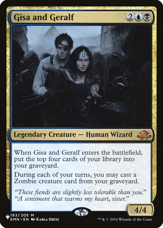 Gisa and Geralf [The List] | Impulse Games and Hobbies
