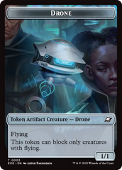 Robot // Drone Double-Sided Token [Edge of Eternities Tokens] | Impulse Games and Hobbies