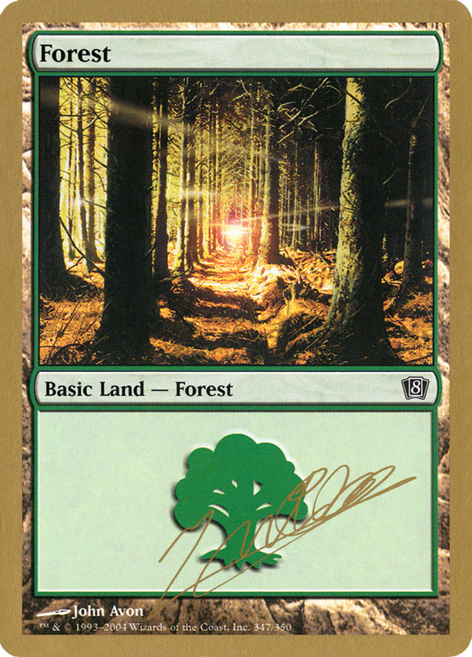 Forest (jn347) (Julien Nuijten) [World Championship Decks 2004] | Impulse Games and Hobbies