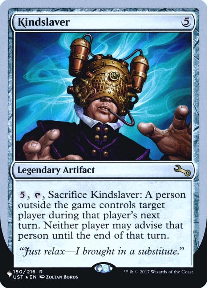 Kindslaver (Unfinity Foil Edition) [The List] | Impulse Games and Hobbies