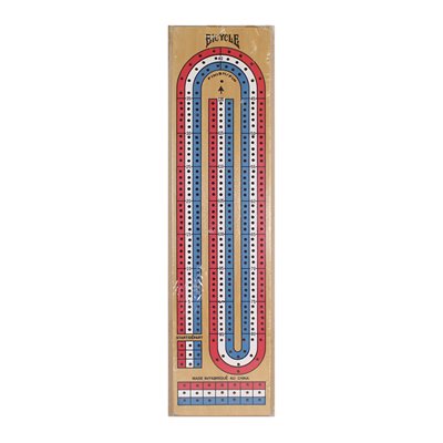 Bicycle 3-Track Cribbage Board | Impulse Games and Hobbies