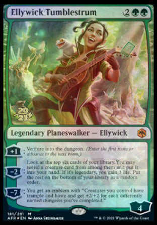 Ellywick Tumblestrum [Dungeons & Dragons: Adventures in the Forgotten Realms Prerelease Promos] | Impulse Games and Hobbies