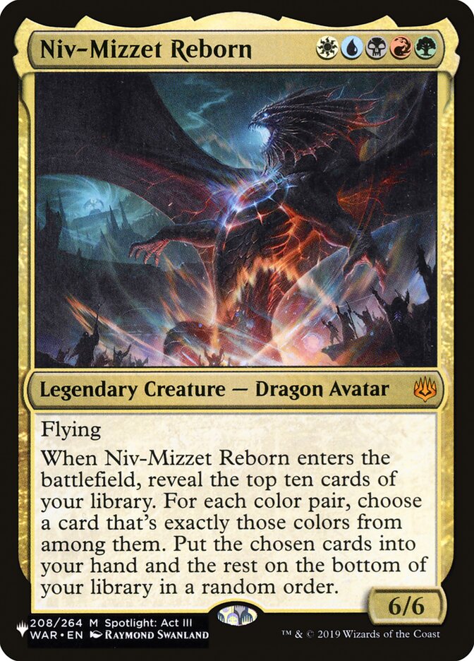 Niv-Mizzet Reborn [The List] | Impulse Games and Hobbies