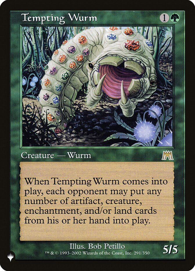 Tempting Wurm [The List] | Impulse Games and Hobbies