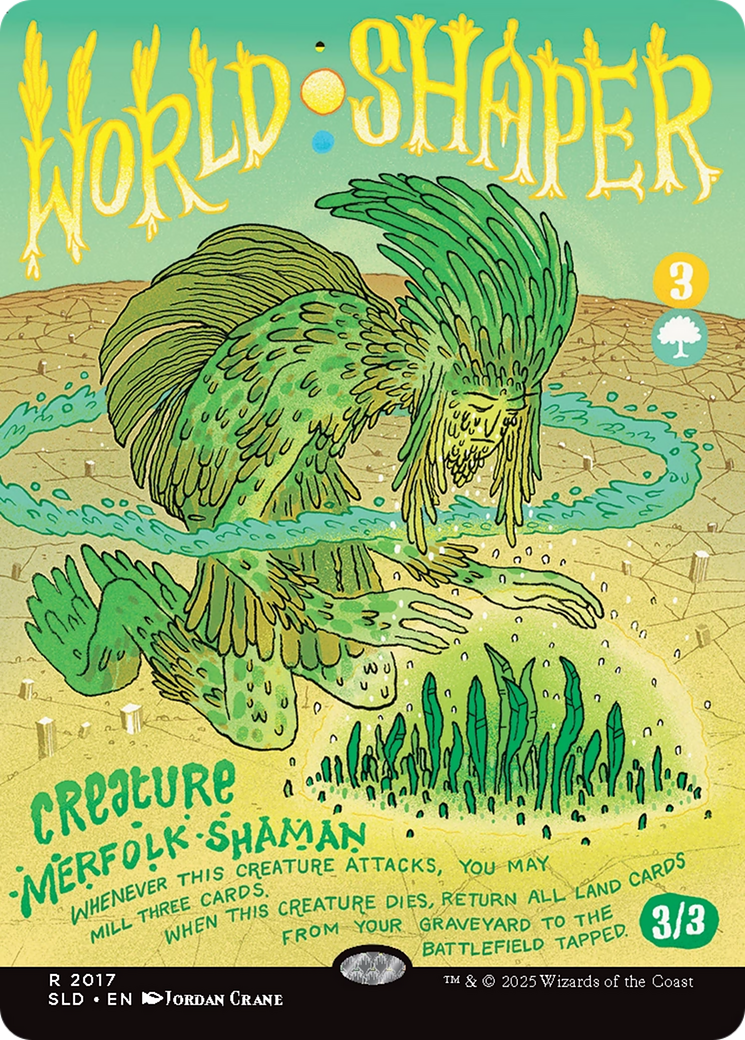 World Shaper (Rainbow Foil) [Secret Lair Drop Series] | Impulse Games and Hobbies