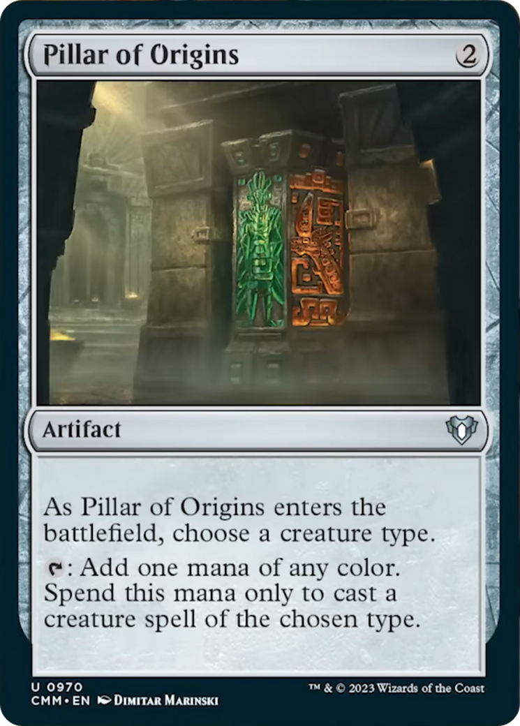 Pillar of Origins [Commander Masters] | Impulse Games and Hobbies