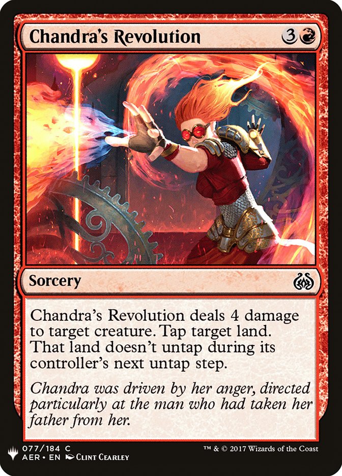 Chandra's Revolution [Mystery Booster] | Impulse Games and Hobbies