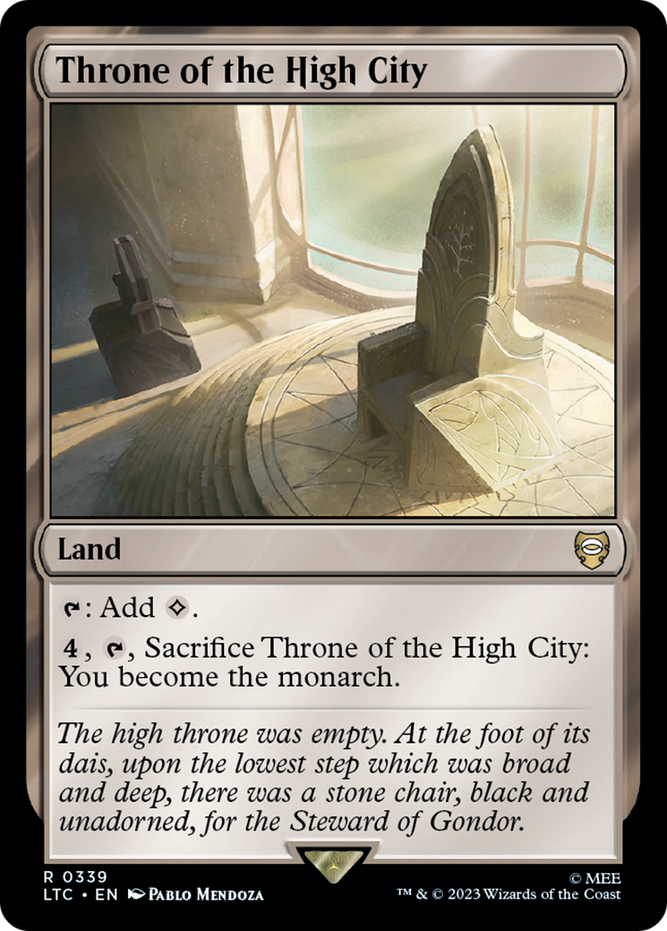 Throne of the High City [The Lord of the Rings: Tales of Middle-Earth Commander] | Impulse Games and Hobbies