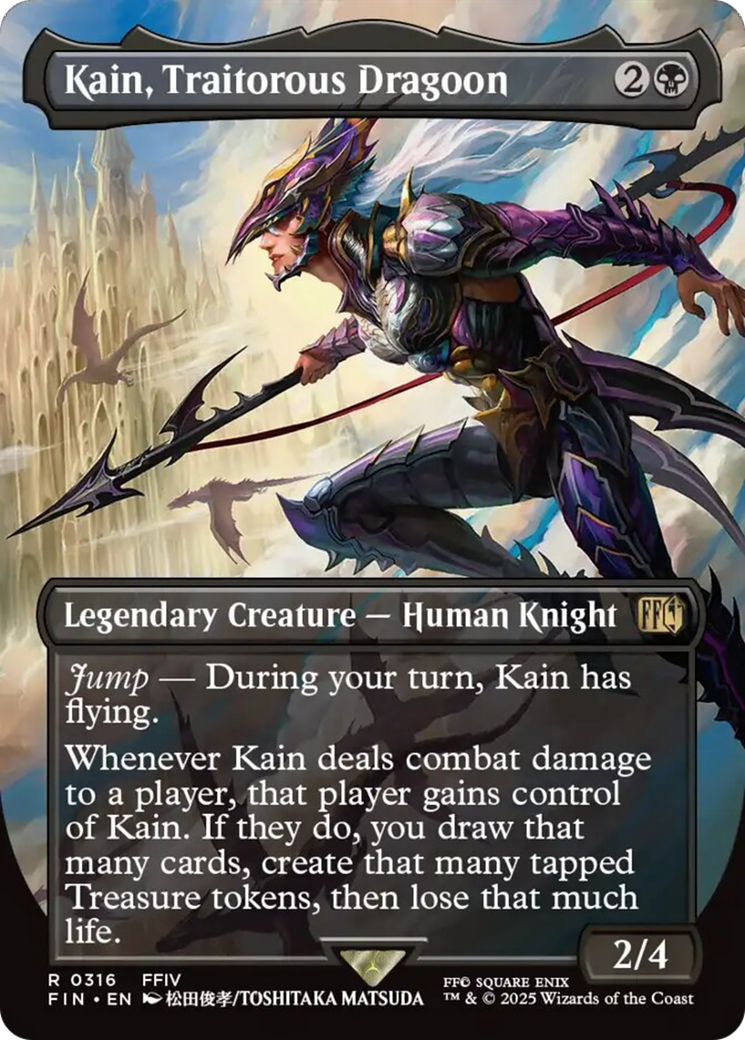 Kain, Traitorous Dragoon (Borderless) [FINAL FANTASY] | Impulse Games and Hobbies