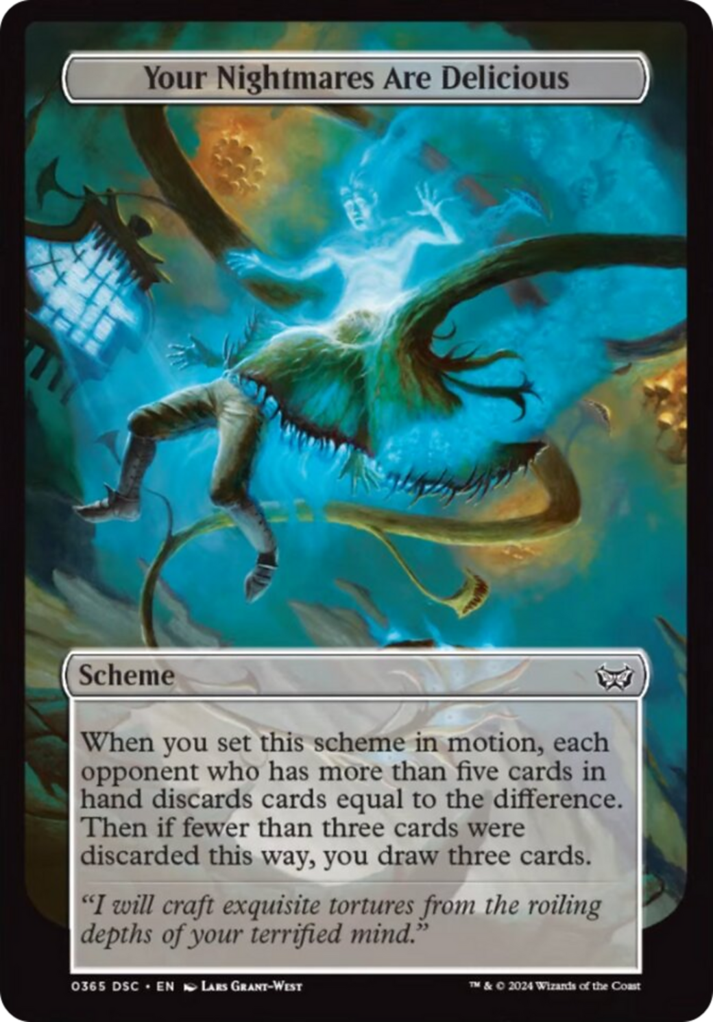 Your Nightmares are Delicious (Full Art) [Duskmourn: Archenemy] | Impulse Games and Hobbies