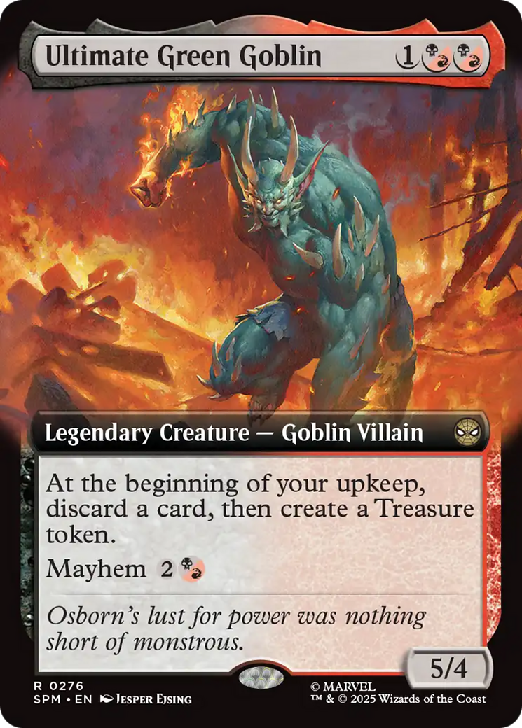 Ultimate Green Goblin (Extended Art) [Marvel's Spider-Man] | Impulse Games and Hobbies