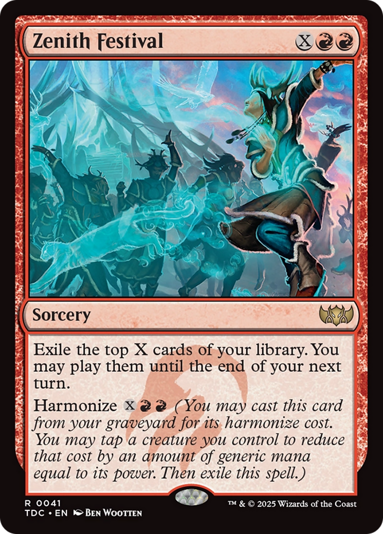 Zenith Festival [Tarkir: Dragonstorm Commander] | Impulse Games and Hobbies