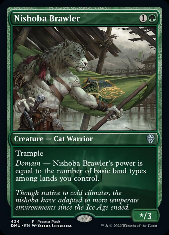 Nishoba Brawler (Promo Pack) [Dominaria United Promos] | Impulse Games and Hobbies